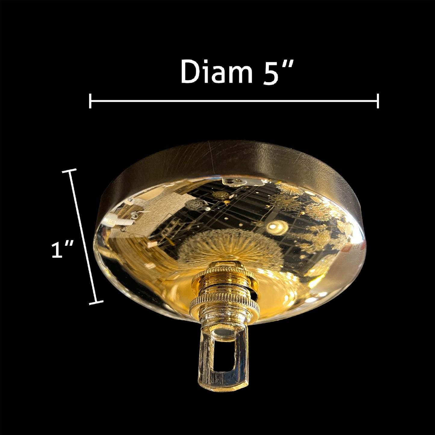 Sputnik Chandelier 34"Wide Gold Glass pendant Light