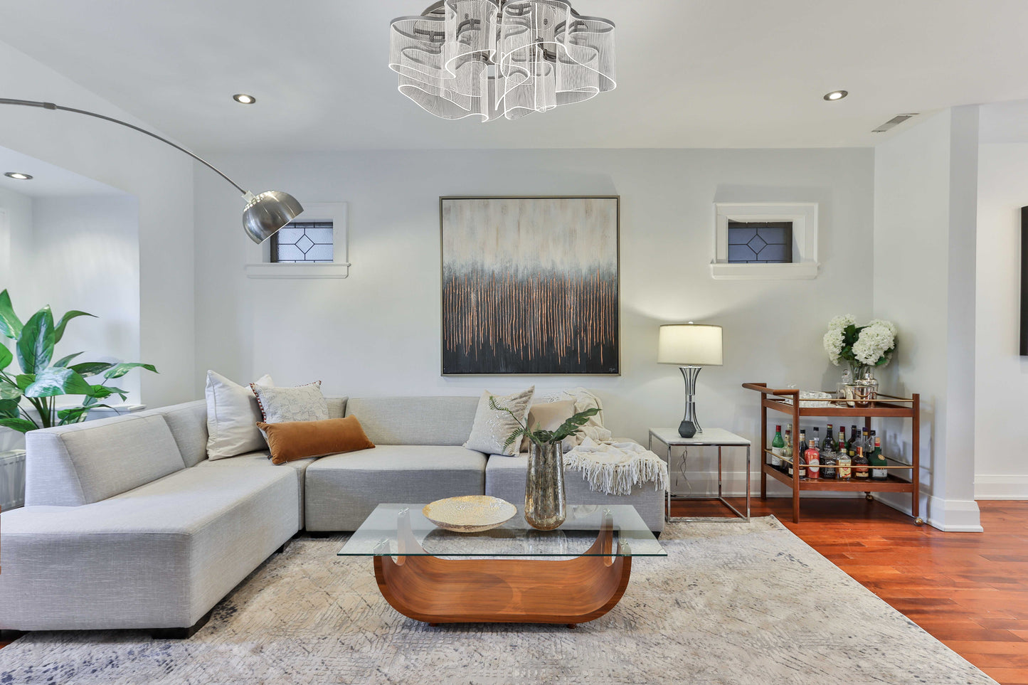 Luxury Chandelier LED Lighting Chandelier Chrome Pendant Light Not Dimmable