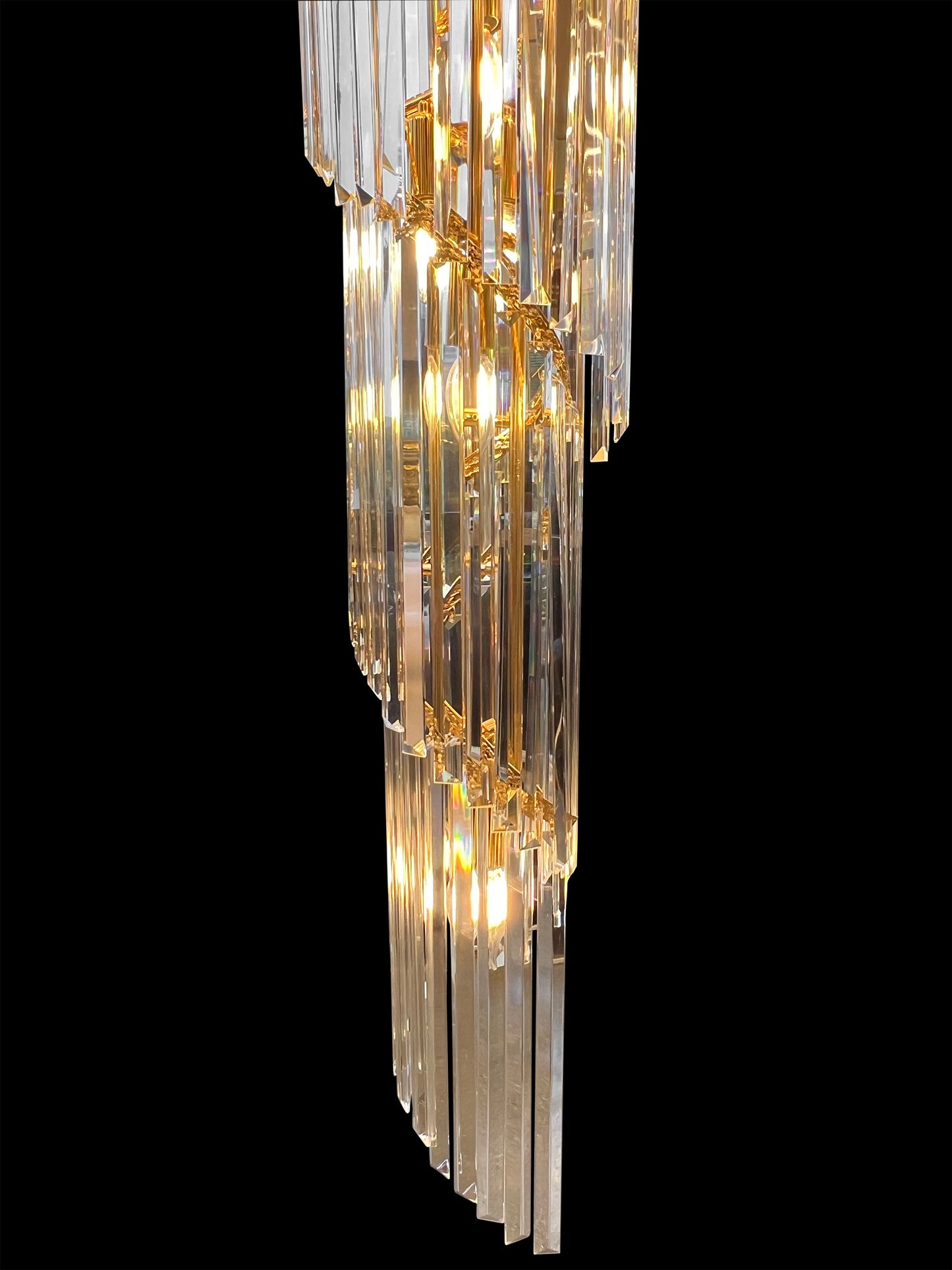 Chandelier 43- Lights Crystal Chandelier 32" Wide