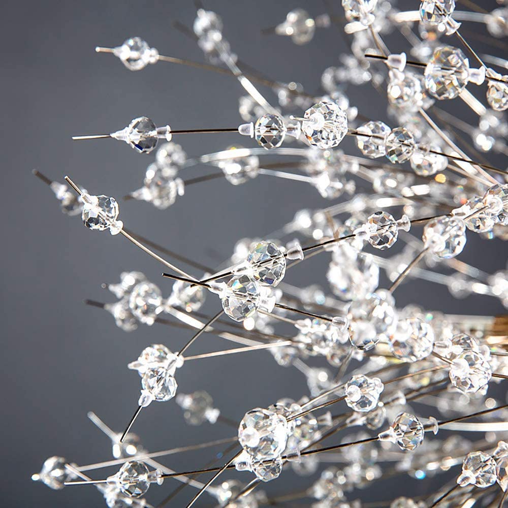 Starburst Chandelier Flush mount Ceiling Light Crystal Chandelier - Spot Light Inc