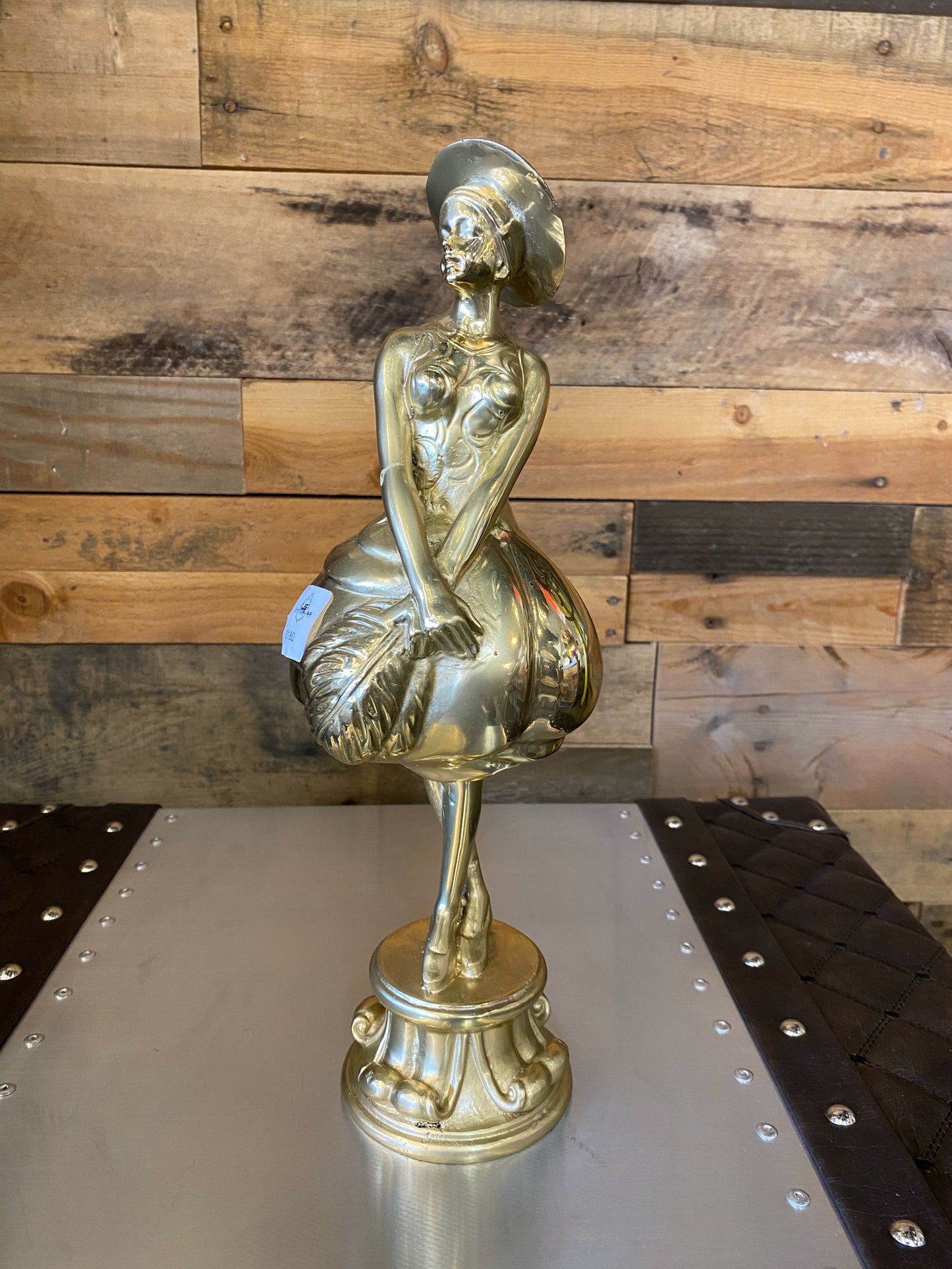 Handmade Bronze Ballerina Statue Brass Sculpture Vintage Art - Spot Light Inc