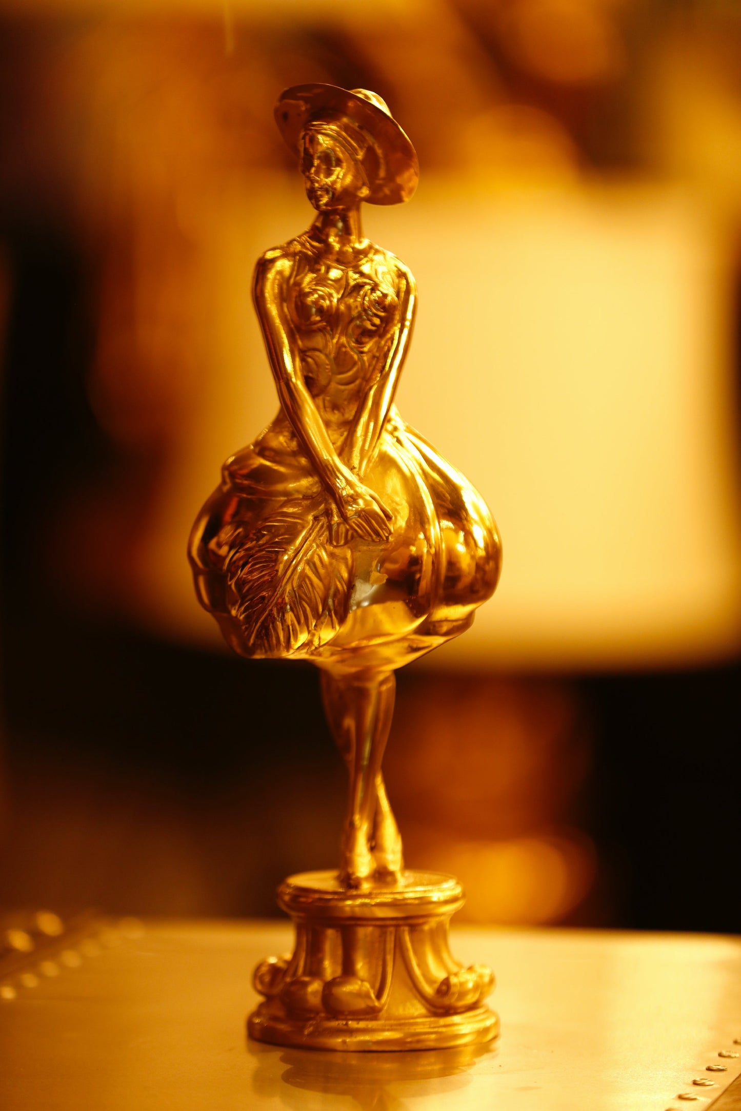 Handmade Bronze Ballerina Statue Brass Sculpture Vintage Art - Spot Light Inc
