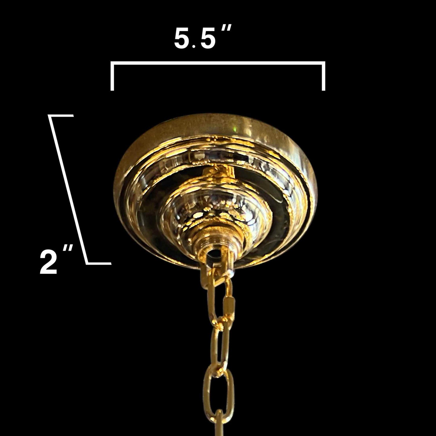 Maria Theresa Royal 26" Wide Gold 6- Light Crystal Chandelier