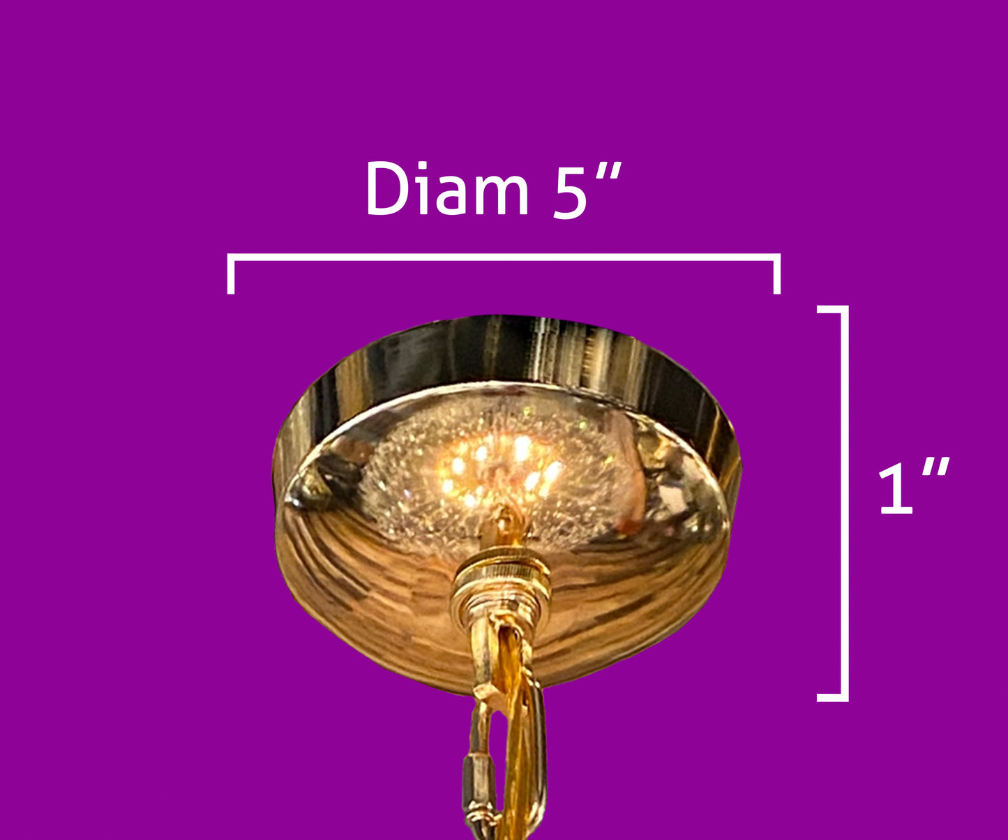 Crystal Chandelier 24" Wide Starburst Chandelier Gold Finish