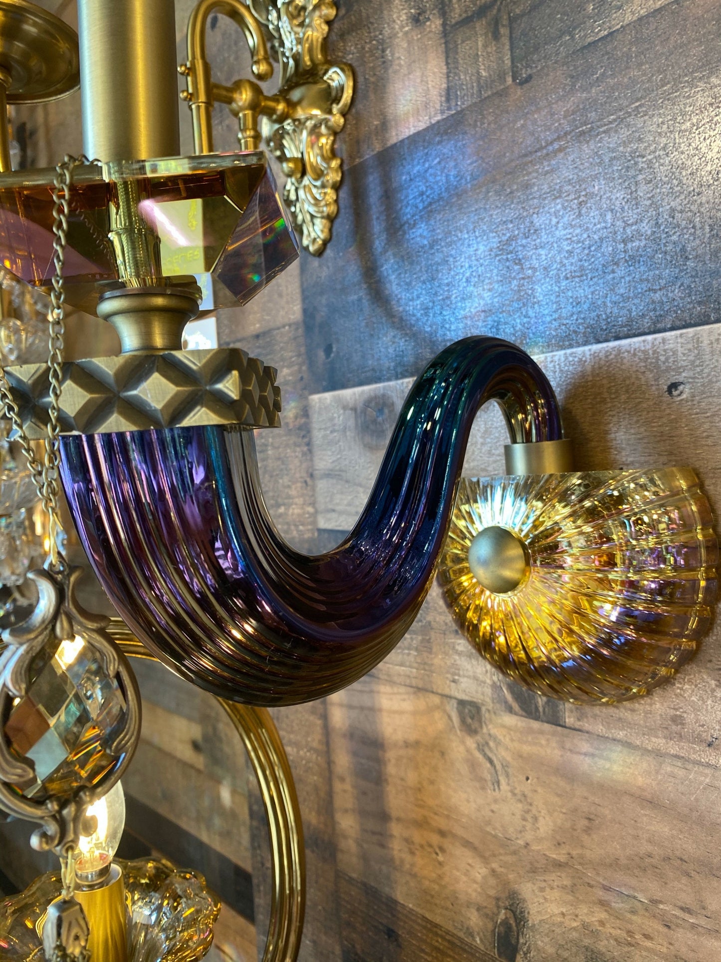Crystal Wall lamp Handmade Glass Sconces - Spot Light Inc