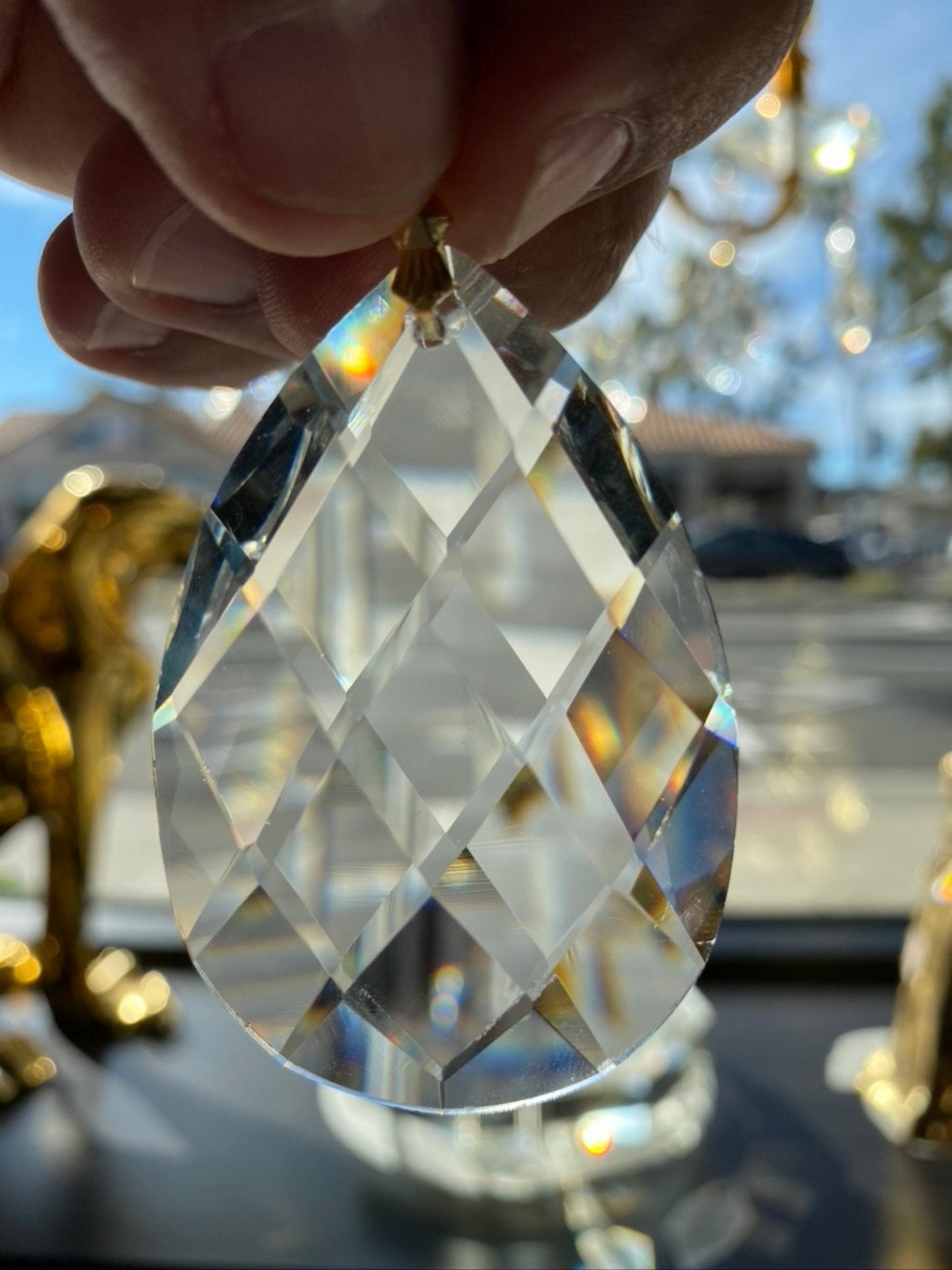 Tear drop Crystal (50 mm = 1.96 Inch) - Spot Light Inc