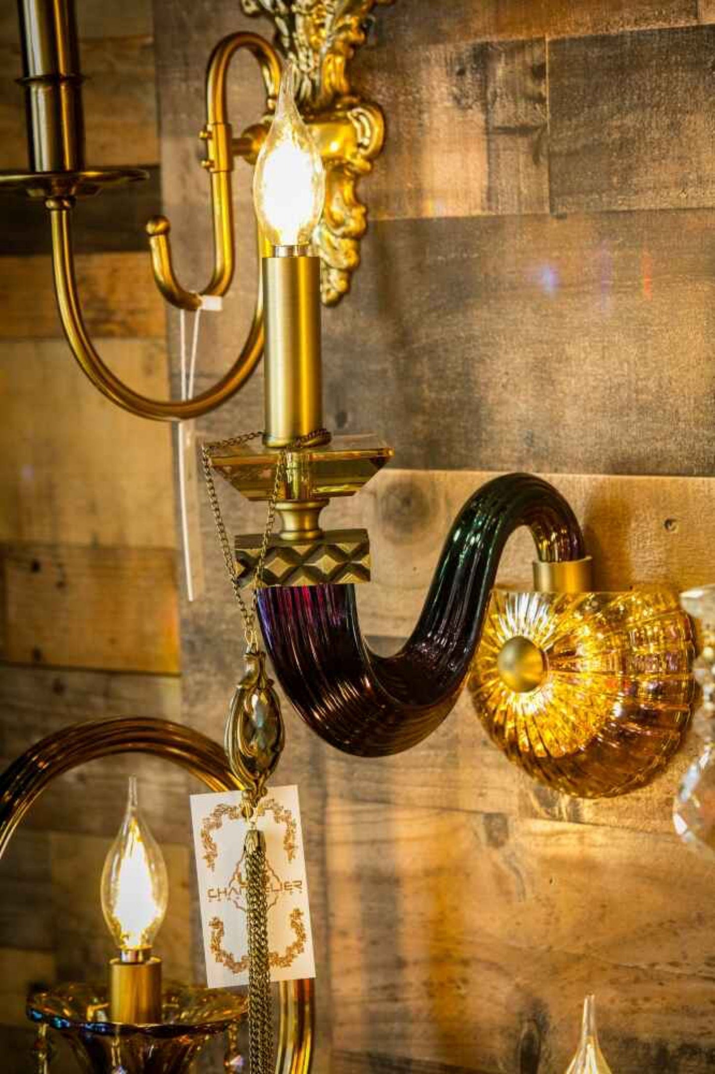 Crystal Wall lamp Handmade Glass Sconces - Spot Light Inc