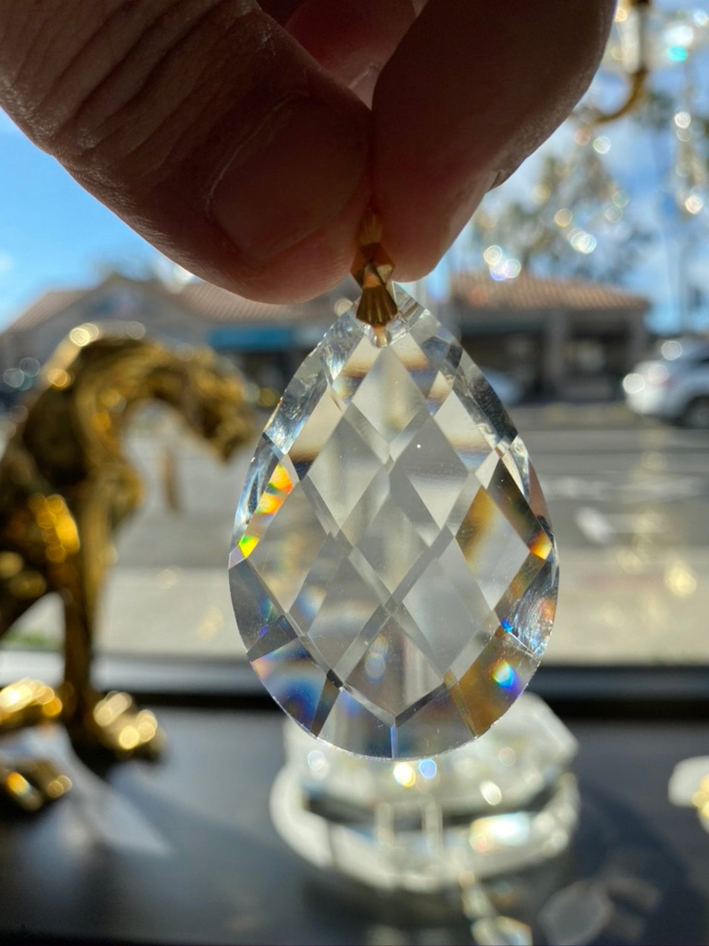 Tear drop Crystal (50 mm = 1.96 Inch) - Spot Light Inc