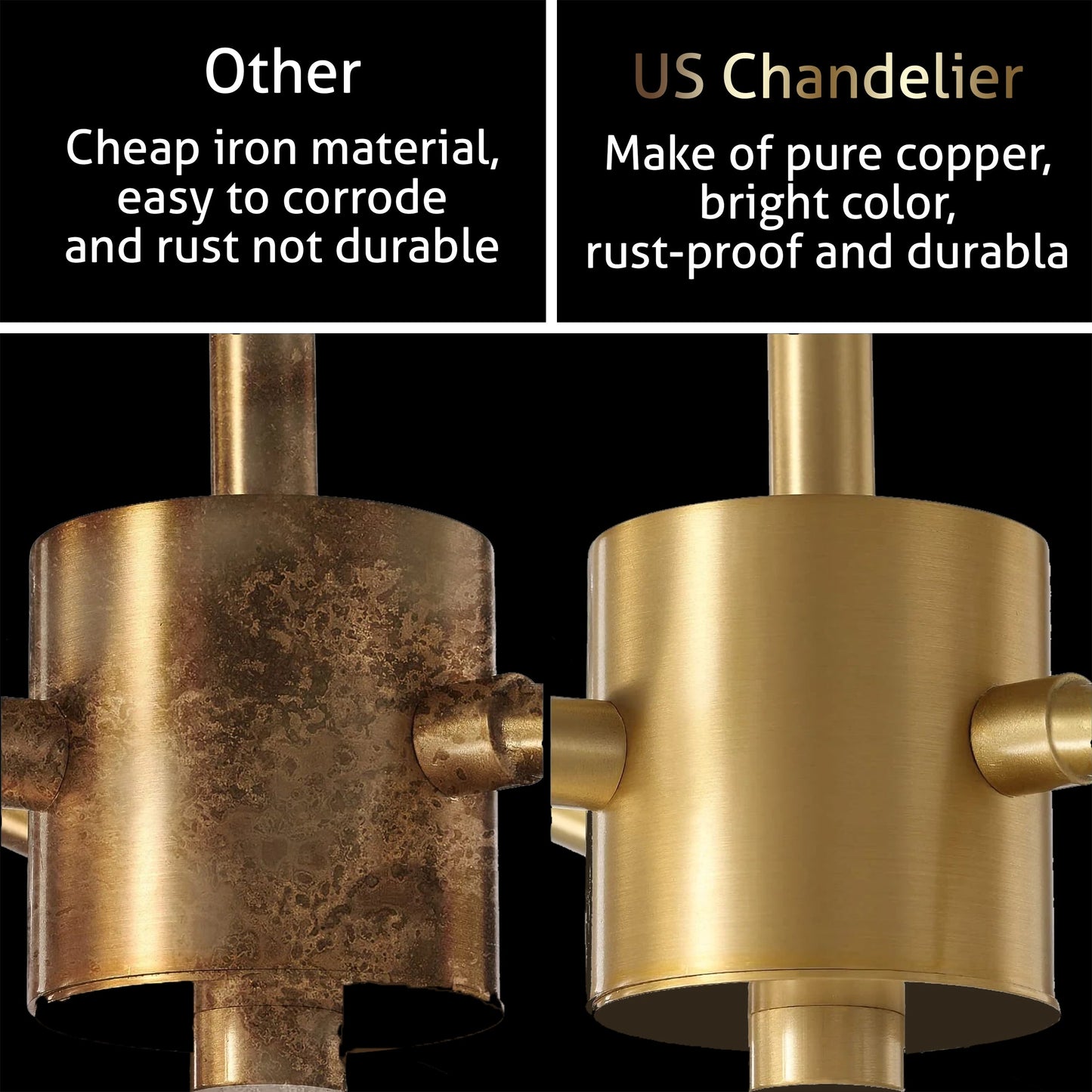 Chandelier 43" Wide 18- Lights Brass Clear Crystal - Spot Light Inc