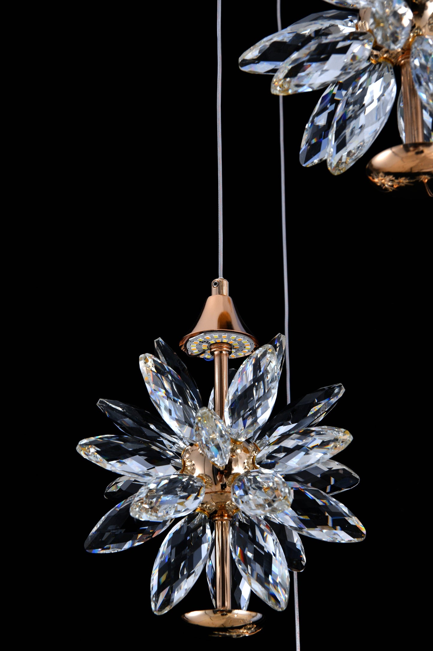 close up real clear champagne gold 