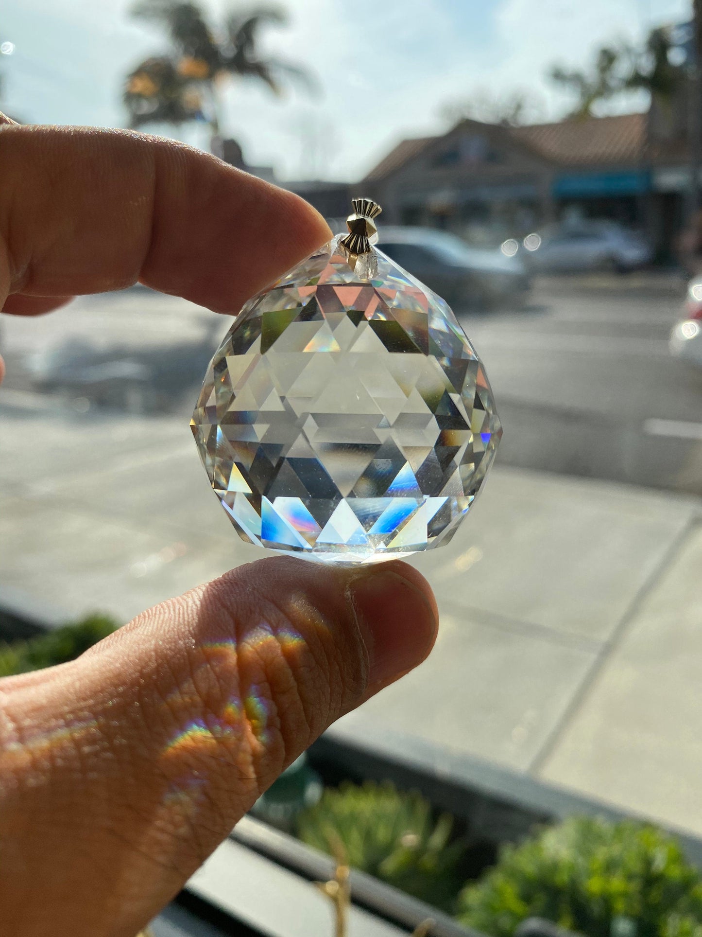 Crystal Ball Pendant Genuine Full Lead Crystal (30%)40mm